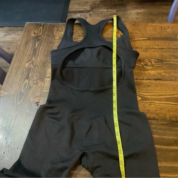 Black Sleeveless Jumpsuit - Picture 13 of 13